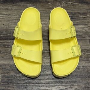 Birkenstock Arizona EVA Yellow Sandals
